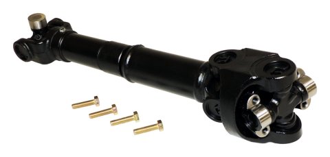 RT Off-Road Driveshafts for 1987-2006 WRANGLER - RT24002 Driveshaft, Rear, Two-piece Style, Assembled, Balanced, Steel, 16.500 in. Length, Jeep, Each