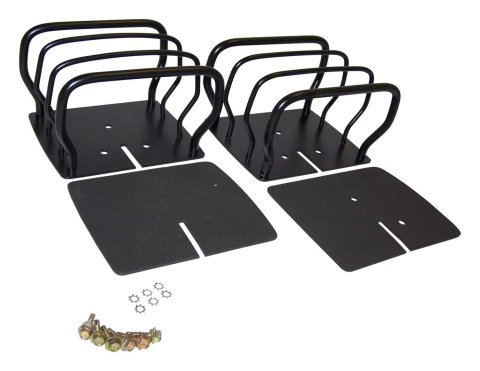 RT Off-Road Tail Lamp Guards RT26017 Guards, Euro Style, Steel, Black, Jeep, Pair