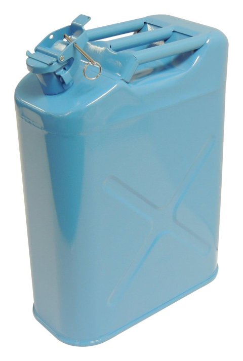 5 Gallons RT Off-Road Water Can RT26020 Utility Jug, Can, gallons, Rectangular, Steel, Blue, Each
