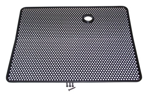 RT Off-Road Bug Screens for 1987-1995 WRANGLER - RT26029 Grille Insert, Screen, Main Grille Position, Overlay Style, Steel, Black, Jeep, Each