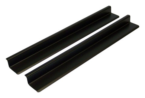 RT Off-Road Entry Guards RT26049 Door Sill Protectors, Guards, Steel, Black, Jeep, Pair