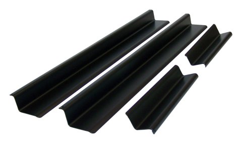 RT Off-Road Entry Guards RT26050 Door Sill Protectors, Guards, Steel, Black, Jeep, Set of 4