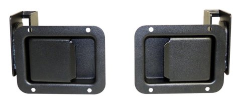 RT Off-Road Exterior Door Handles for 2007-2017 WRANGLER, 2018 WRANGLER JK - RT26084 Handle Set, Designed use with 07/18 Wrangler Tube Doors; Paddle Style Handle and Latch Set w/o Locks