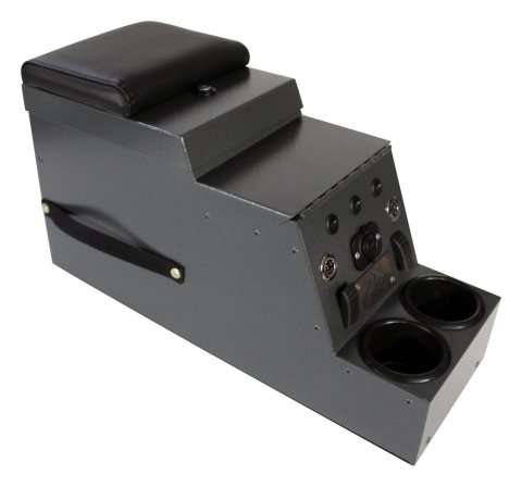 RT Off-Road Consoles RT27056 Locking Center Console, 1987-1995 YJ Wrangler; 1976-1983 CJ-5; 1976-1986 CJ-7; 1981-1986 CJ-8; Universal;