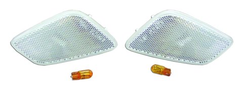 RT Off-Road Side Marker Lamp Kits for 1997-2006 WRANGLER - RT28017 Lights, Front, Clear Lens, Jeep, Pair