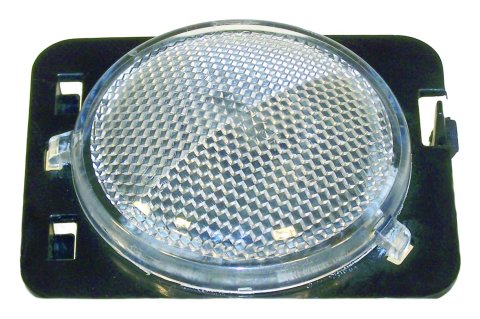 RT Off-Road Side Marker Lamps for 2007-2011 WRANGLER - RT28024 Light, Front Driver Side, Round, Clear Lens, Jeep, Each