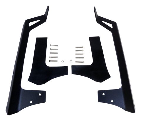 RT Off-Road Light Mount Brackets RT28088 Auxilary Brackets, 50" LED Bar Windshield Mounting Bracket Set for 2007-2018 Jeep JK Wrangler