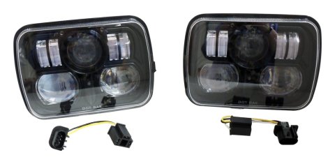 RT Off-Road LED Headlight Conversion Kits RT28106 Led Kit, Kit, Jeep, Pair