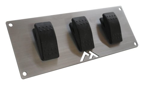 RT Off-Road Electrical Switch Panel Replacement Components RT29006 Plate, Universal;