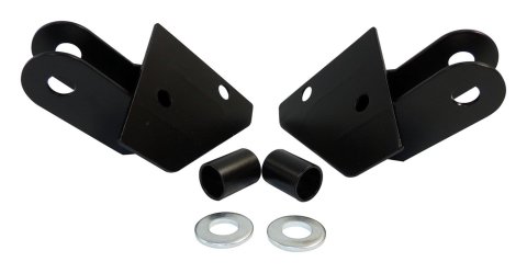 RT Off-Road Side View Mirror Relocation Brackets for 1987-1995 WRANGLER - RT30010 Brackets, View, Two Brackets, Door Plugs, Jeep, Kit