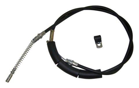 RT Off-Road Brake Cables for 1991-1995 WRANGLER - RT31021 Parking Cable, Black Jacket, 69.750 in. Length, Passenger Side Rear, Jeep, Each