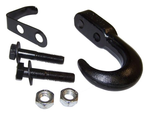 RT Off-Road Tow Hooks RT33015 Hook, 10,000 lbs. Rating, Steel, Black, Jeep, Each