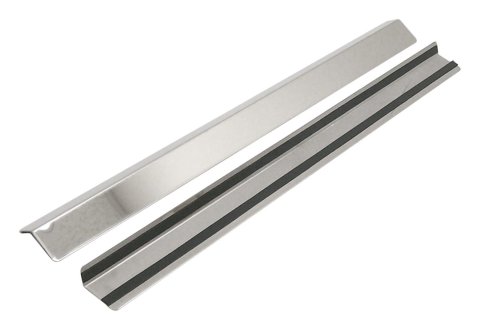 RT Off-Road Entry Guards for 1976-1986 CJ7, 1987-1995 WRANGLER - RT34010 Door Sill Protectors, Guards, Stainless Steel, Polished, Jeep, Pair