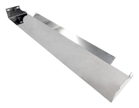 RT Off-Road Frame Covers for 1987-1995 WRANGLER - RT34043 Cover, Front, Stainless Steel, Polished, Jeep, Each