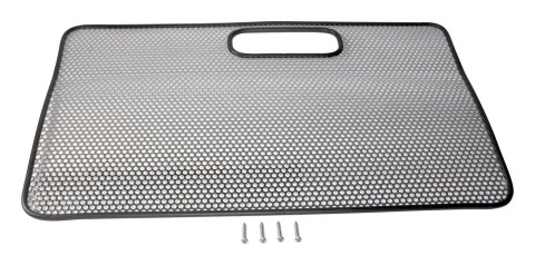 RT Off-Road Bug Screens for 1997-2006 WRANGLER - RT34050 Grille Insert, Screen, Main Grille Position, Overlay Style, Stainless Steel, Natural, Jeep, Each