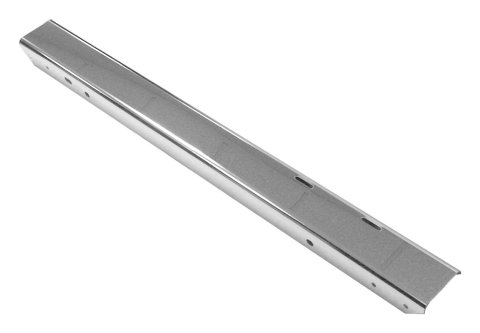 RT Off-Road Bumper Overlays RT34052 Cover, Front, Stainless Steel, Polished, Jeep, Each