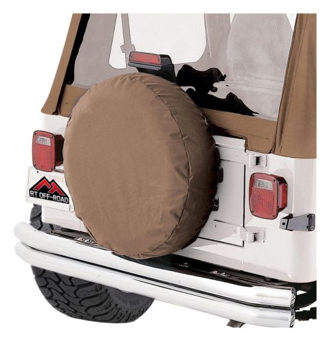 RT Off-Road Tire Covers TC272937 Cover, Spare Cover Style, Wraparound, Vinyl, Spice, 27 in. To 29 in. Diameter, Each