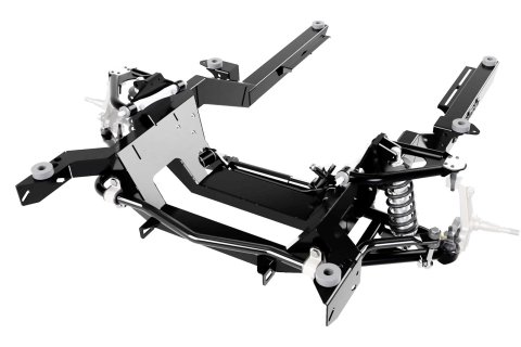 Speedtech Performance USA Pro Touring 1967-69 F-Body Complete Front Subframes for 1967-1969 CAMARO, 1968 CHEVY II, 1969-1974 NOVA - 10251 Suspension Packages, Touring, Subframe, Bolt-On, Steel, Black Powdercoat, with Coil-Over Shocks, Body Mounts,