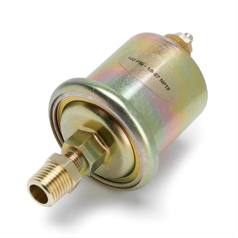 Stack Pressure Sensors ST262242 Sending Unit, Oil Pressure, 100 psi, 1/8 in. NPT, for 52mm Gauges, Each