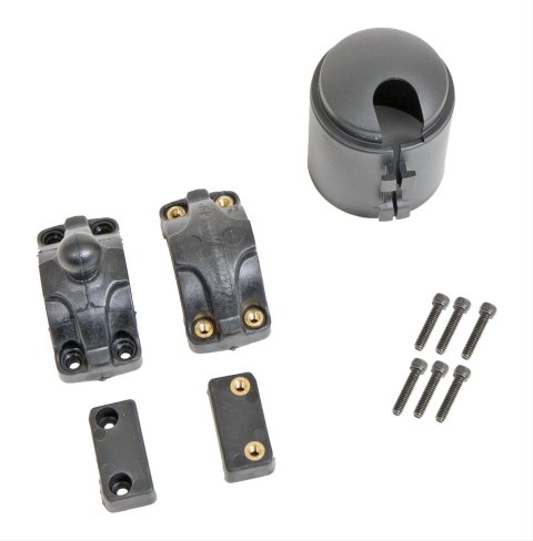 Stack Gauge Mounting Cups ST264803 Cup, Roll Bar Mount, 52mm Diameter, Steel, Black, Each