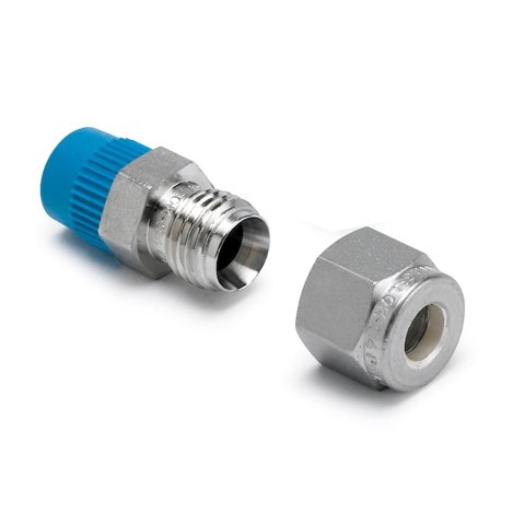 Stack Gauges Data Acquisition Components ST269385 Compression Fitting, Stainless Steel, Exhaust Gas Temp, 1/8" NPTF (M), for 5mm dia. Type K Thermocouple