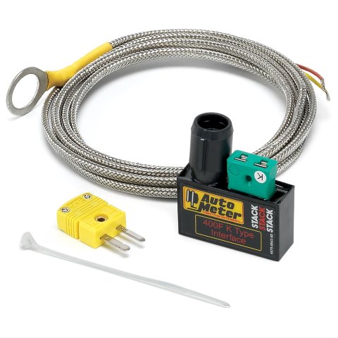 Stack Gauges Data Acquisition Components ST269520 Cylinder Head Temperature Spark Plug Sensor Kit, Thermocouple
