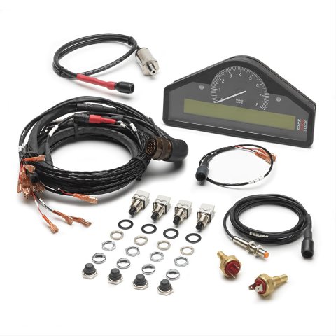 Stack Gauges Gauge Kits and Instrument Clusters ST8130-A-UK STREET DASH, BLK, 0-8K RPM (PSI, DEG. C, MPH)