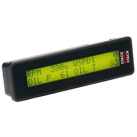 Stack Gauges Data Acquisition Components ST8995-2 LCD Display Pack, Single Colour, 2 line, 40 Character for MF and MFR modules