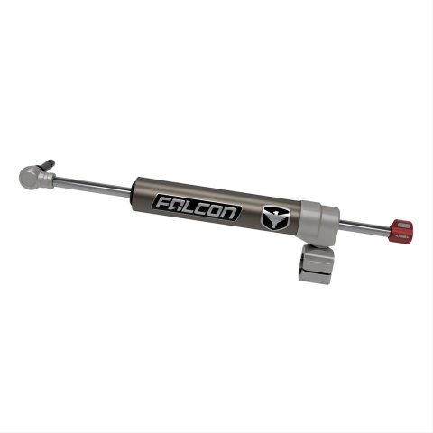 TeraFlex Jeep JK Wrangler Falcon Nexus EF 2.2 Adjustable Stabilizers for 2007-2017 WRANGLER, 2018 WRANGLER - 01-02-22-110-158 Steering Stabilizer, 2.2, Adjustable, Single, Gray, Jeep, Each