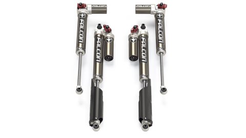 TeraFlex Falcon SP2 3.3 Fast Adjust Piggyback Shocks for 2020-2022 WRANGLER - 11-02-33-400-202 and Struts, Jeep JL 4 Dr EcoDiesel, SP2/3.3 2.0-4.5 in. Lift, Set of 4