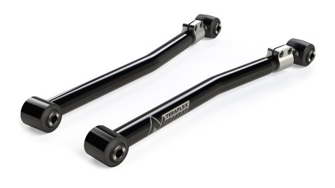 TeraFlex Alpine FlexArms for 2018-2021 WRANGLER - 1416500 Control Arms, FlexArms, Tubular, Adjustable, Steel, Black E-coat, Front Lower, Jeep, Pair