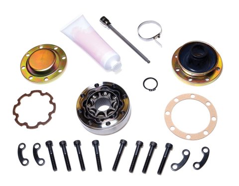 TeraFlex Jeep JK Wrangler Rzeppa High-Angle Factory Replacement CV Joints for 2007-2017 WRANGLER, 2018 WRANGLER - 1744014 Joints, Replacement, Front Driveshaft End Position, Boot, 4WD, Jeep, 3.6L, 3.8L, Kit