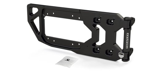 TeraFlex Alpha HD Hinged Spare Tire Carrier Kits for 2018-2024 WRANGLER - 4838900 Carrier, Carrier, Black, 40 in. Max Diameter, Jeep JL, Kit