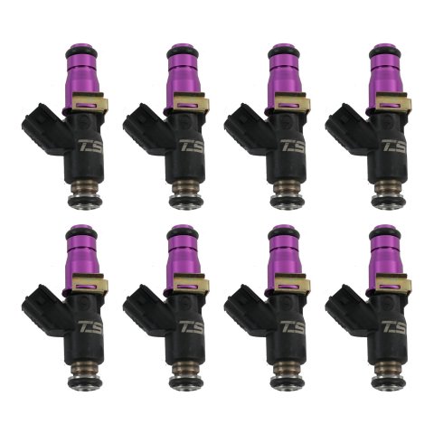 Top Street Performance High-Flow Velocity Fuel Injectors 81050-36 Injectors, 36 lb/hr, Chevy, Ford, Set of 8