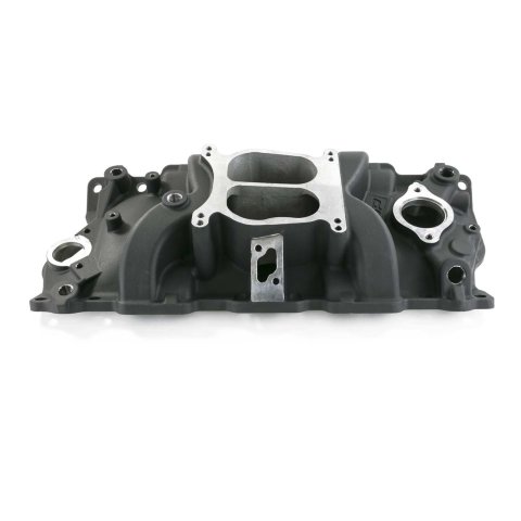 Top Street Performance Dual-Plane Intake Manifolds 82001BK 1957-95 SMALL BLOCK CHEVY V8 STOCK DUAL PLANE INTAKE MANIFOLD BLACK (NON-EGR ENGINES)