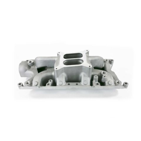 Top Street Performance Air Gap Intake Manifolds 84026 Manifold, Dual Plane, Aluminum, Satin, Square Bore, Ford Small Block, Each