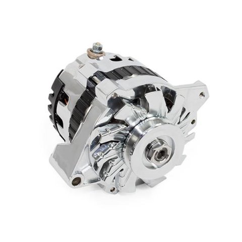Top Street Performance Alternators ES1005C Alternator, GM CS130, Internal Regulator, 160 Amp, Chrome, Buick, Chevy, GMC, Each