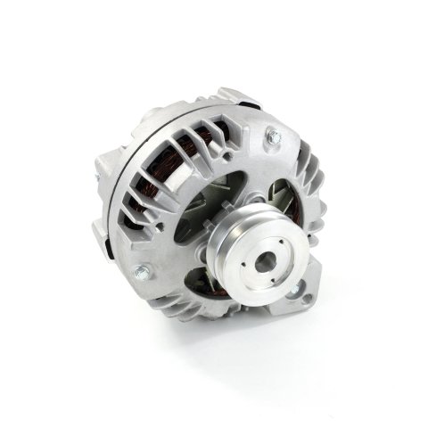 Top Street Performance Alternators ES1013 ALTERNATOR - MOPAR, 100AMP, DUAL V-BELT, 1 WIRE SETUP, RETRO STYLE, SATIN