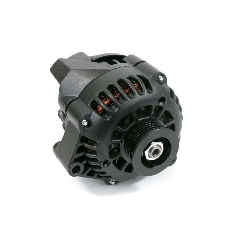 Top Street Performance Alternators for 1998-2002 CAMARO, FIREBIRD - ES1025BK Alternator, GM CS130D, Internal Regulator, 180 Amp, Black, Chevy, Pontiac, Each