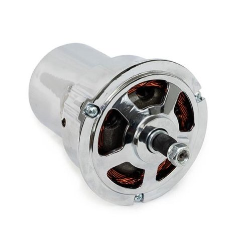 Top Street Performance Alternators ES1050C ALTERNATOR - VW BEETLE & MINI BUS TYPE II 1.6L & MELROSE SPRAYERS W/1.6L ENGINE, 55 AMP, CHROME