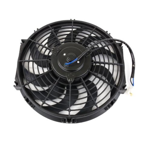 12 Inch 750 CFM Top Street Performance Universal Electric Cooling Fan HC6103 Fan, Single, in. Diameter, cfm, Plastic, Black, Each