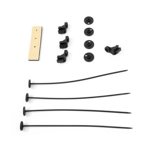 Top Street Performance Pro Series Cooling Fan Mounting Kits HC7100 Electric Brackets and Hardware, Kits, Plastic, Black, Kit