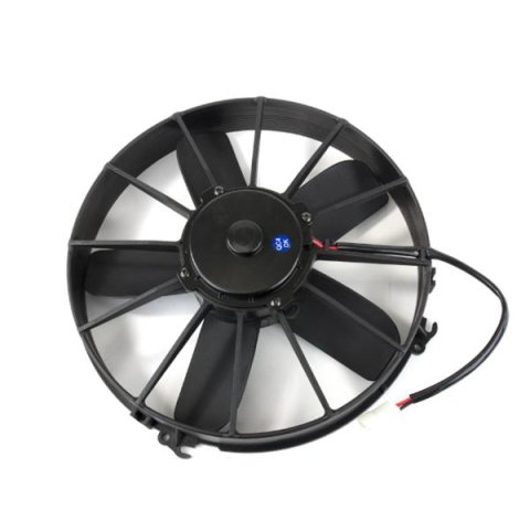 12 Inch 1,600 CFM Top Street Performance Pro Flow Electric Cooling Fan HC7212 Fan, Flow, Single, in. Diameter, cfm, Plastic, Black, Each