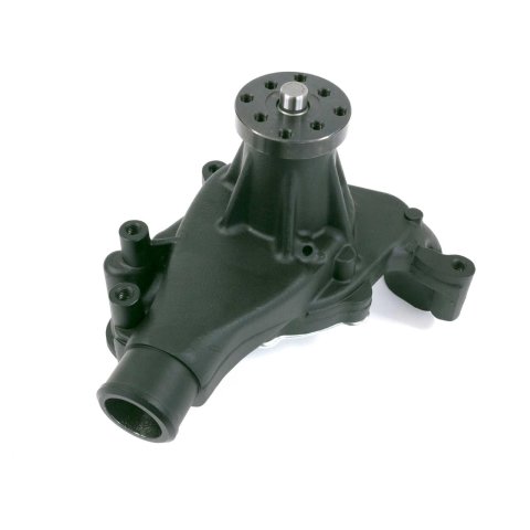 Top Street Performance High-Flow Mechanical Water Pumps HC8012BK Pump, Mechanical, Long, High-Volume, Clockwise, Aluminum, Black, Chevy, Small Block, Each