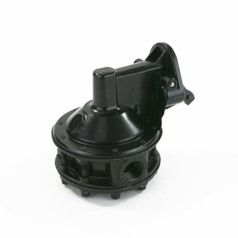 Top Street Performance Mechanical Fuel Pumps JM1016BK Pump, Mechanical, 110 gph, 9 psi, Black Finish, Chevy, Small Block V8, Each