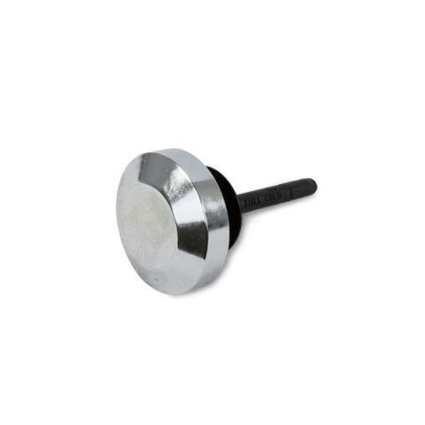 Top Street Performance Power Steering Reservoir Caps JM2002C Cap, Saginaw P Series, Chrome, With Dipstick, Each