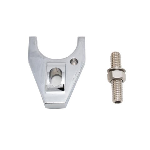 Top Street Performance Distributor Hold-Down Clamps JM6926SL Clamp, Aluminum, Silver, Stud Mount, Chevrolet, Each