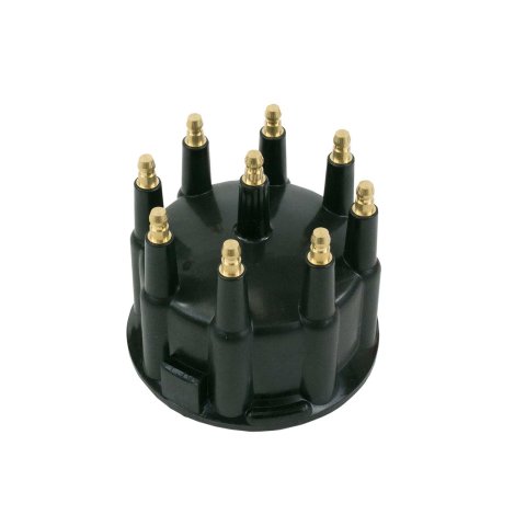 Top Street Performance Pro Series Distributor Cap and Rotor Kits JM6971BK Kits, Male/HEI, Black Cap, Clamp Down, Rotor, Brass Contact Terminal, TSP, Ready-to-Run, Pro-Billet, V8, Kit