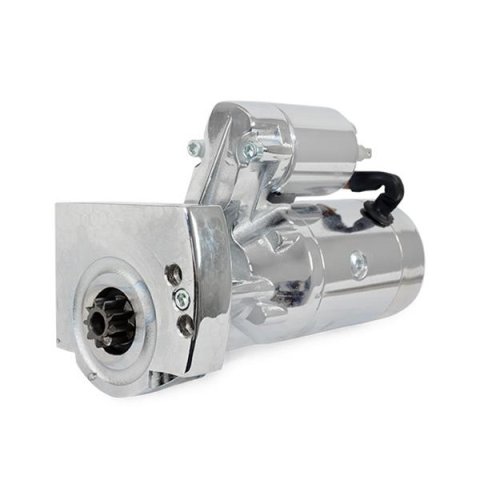 Top Street Performance High-Torque Starters JM7002C Starter, High-Torque, Tilton Style, Standard Rotation, Chrome, 3.75:1 Gear Reduction, Chevy, LS, Each