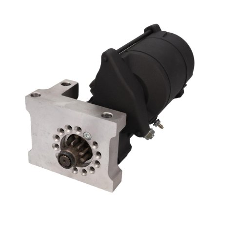 Top Street Performance Starters JM7007ABK STARTER - CHEVY SB/BB, 1.9HP STARTER, STAGGERED MOUNT, 168 TOOTH FLYWHEEL, DENSO STYLE, ALL BLACK